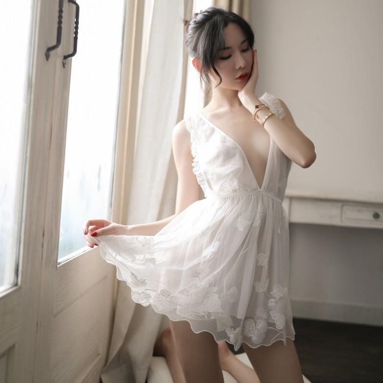 Hình ảnh Váy đầm ngủ sexy lụa satin cao cấp mềm mại