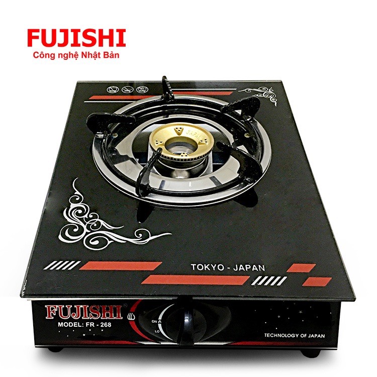 Bếp Ga Đơn FUJISHI FR-268D-Ngọn Lửa Xanh-Hàng Chính Hãng