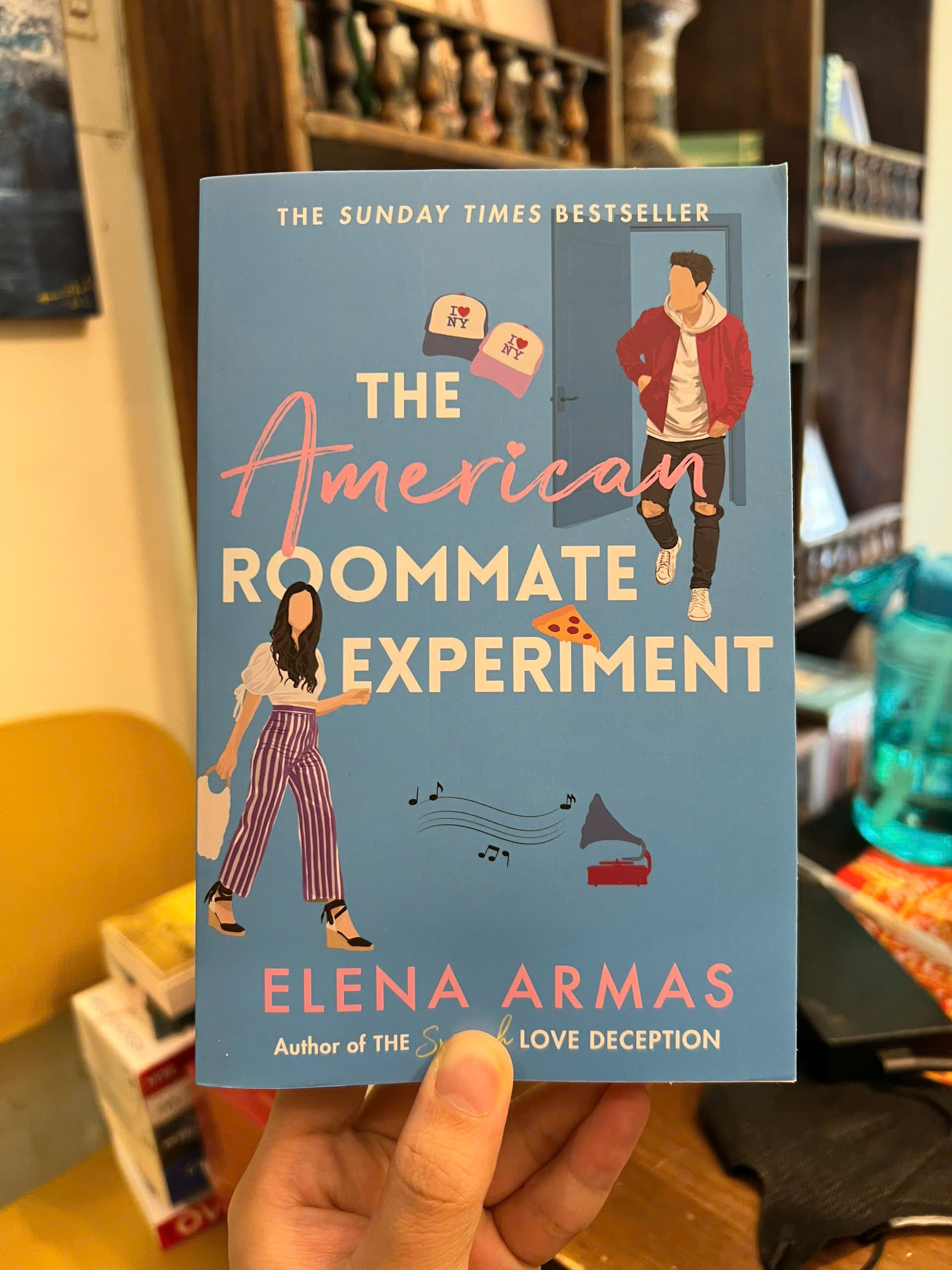Sách - The American Roommate Experiment by Elena Armas | Contemporary Romance / Ngoại văn Nhập khẩu
