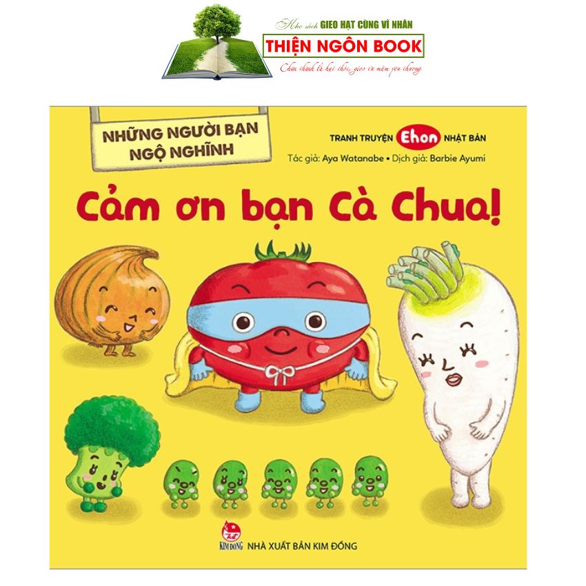 Sách - Cảm ơn bạn cà chua