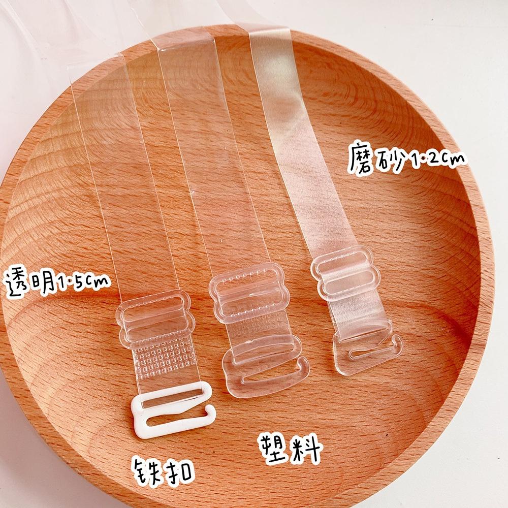 Dây Áo Trong Suốt Silicon Cao Cấp Đóng Bìa Hồng - Điều Chỉnh Tăng Giảm Dẻo Bền Đẹp DUASHOP.