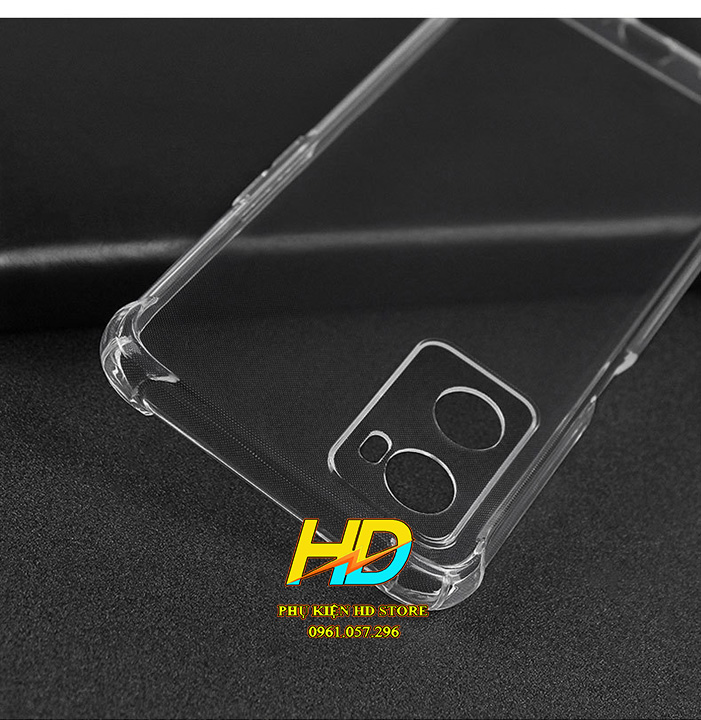 Ốp Lưng Dành Cho OPPO A76/A36 Dẻo Silicon trong suốt, Chống sốc, bảo vệ Camera