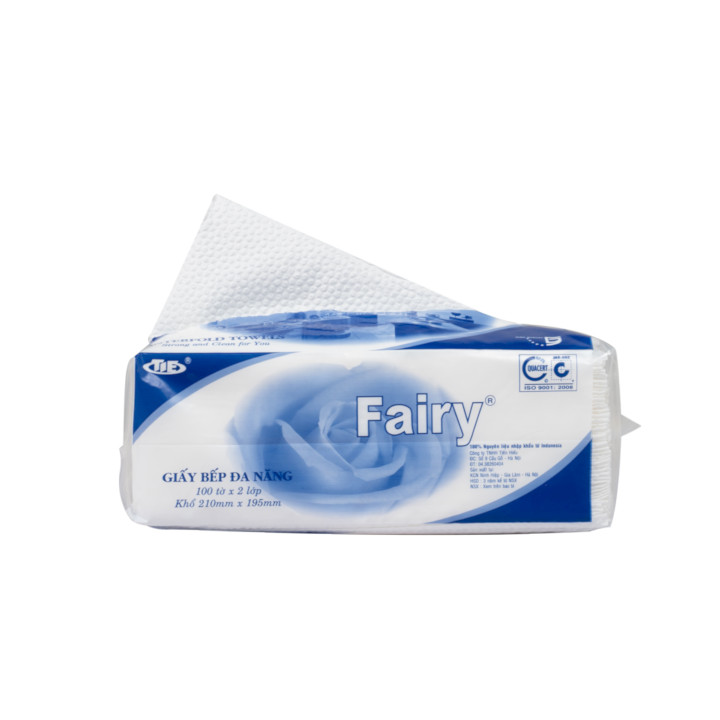 Giấy bếp đa năng FAIRY 100 tờ x 2 lớp