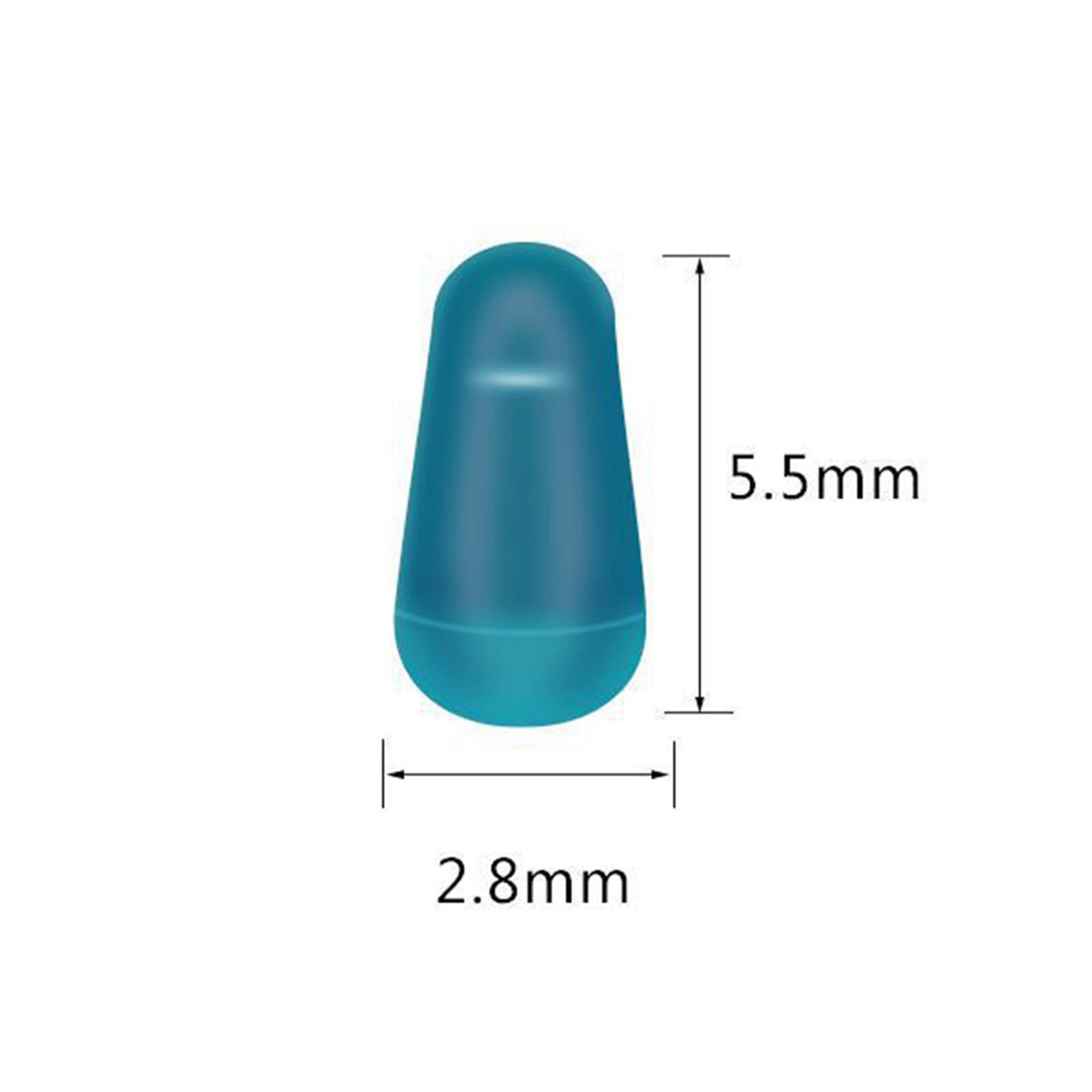 100x Space Beans Fishing Float Easy to Use Fishing Bobber Fishing Bobber Space Beans Rubber Bobber Stoppers for Stream Walleyes