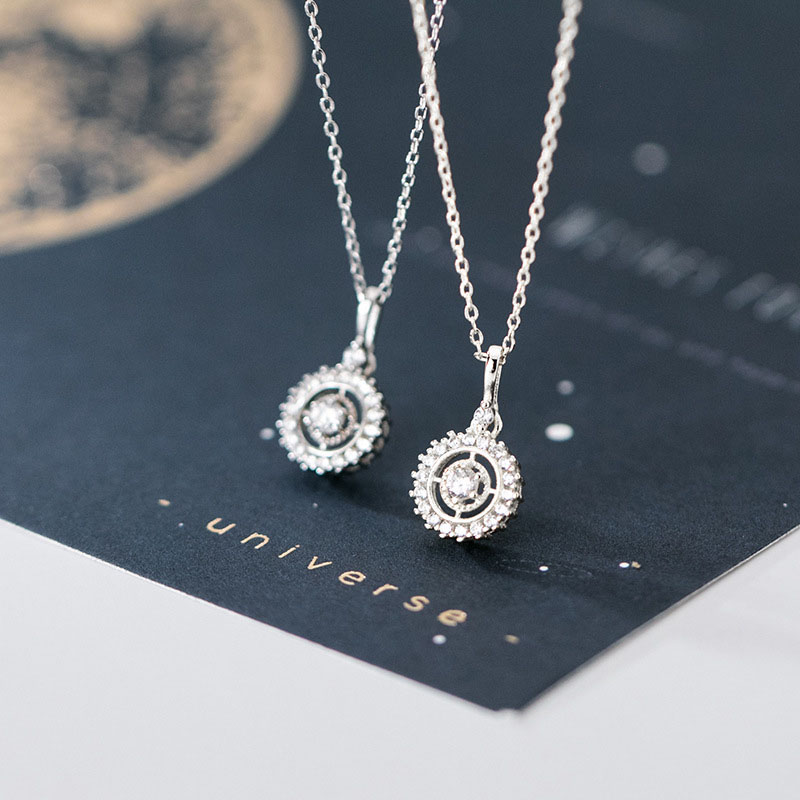 Dây Chuyền Định Mệnh Destiny, Dây Chuyền Bạc Nữ Đính Đá Sang Trọng - DB2656 - Bảo Ngọc Jewelry