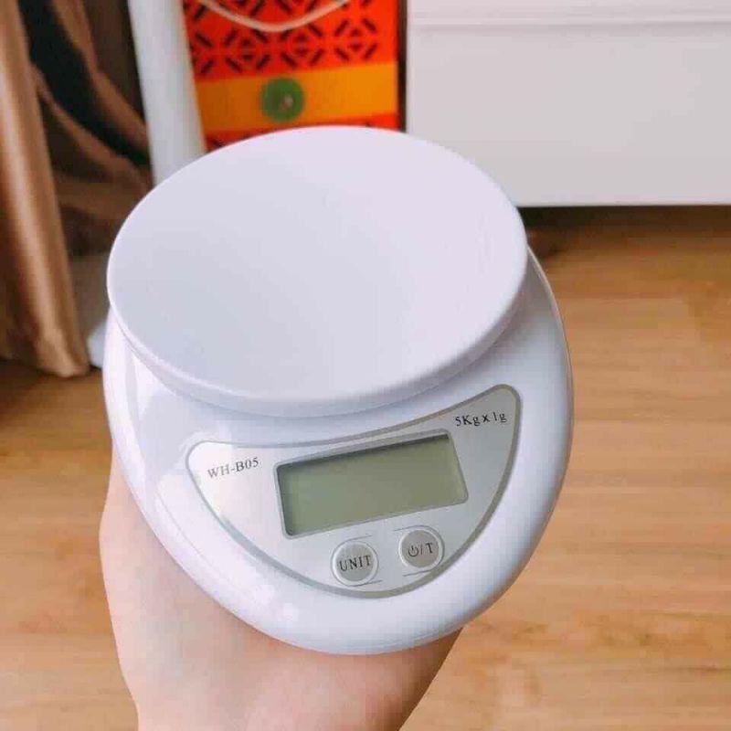 Cân tiểu li trái tim hồng siêu xinh 2021 - Cân điện tử tiểu ly nhà bếp làm bánh siêu chính xác TẶNG KÈM PIN