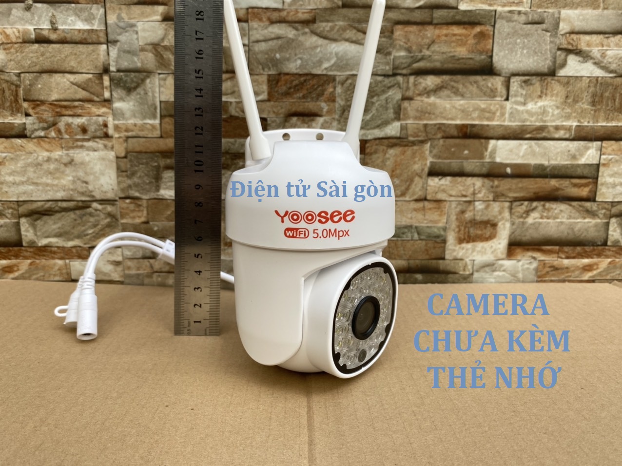CAMERA PTZ YOOSEE 5.0 MPX 14 LED SIÊU SẮC NÉT, ĐÀM THOẠI 2 CHIỀU, ĐÊM CÓ MÀU, XEM ĐÊM NÉT - HÀNG NHẬP KHẨU