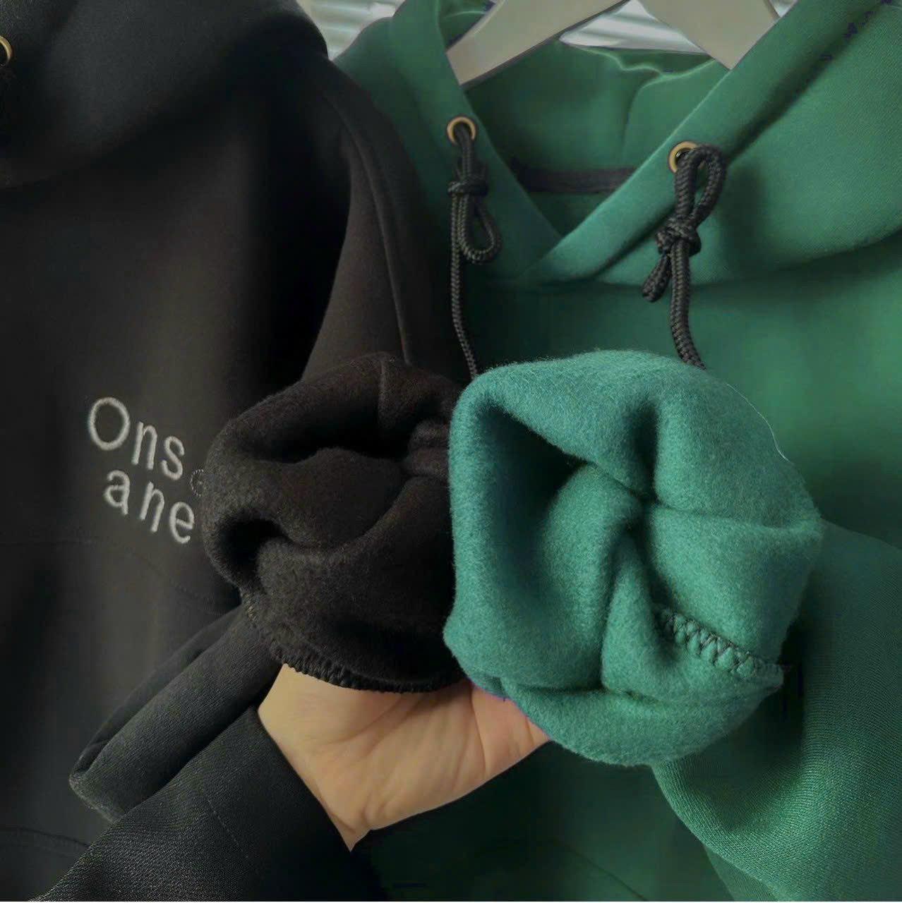 [FREESHIP] Áo Khoác Hoodie Nỉ Nam Nữ Phối Theo Form Rộng Chất Vải Dày Dặn Có 2 Túi Bên Cạnh Nhìn Siêu Chất Hàng Hot Trend HTM FASHION - Brown