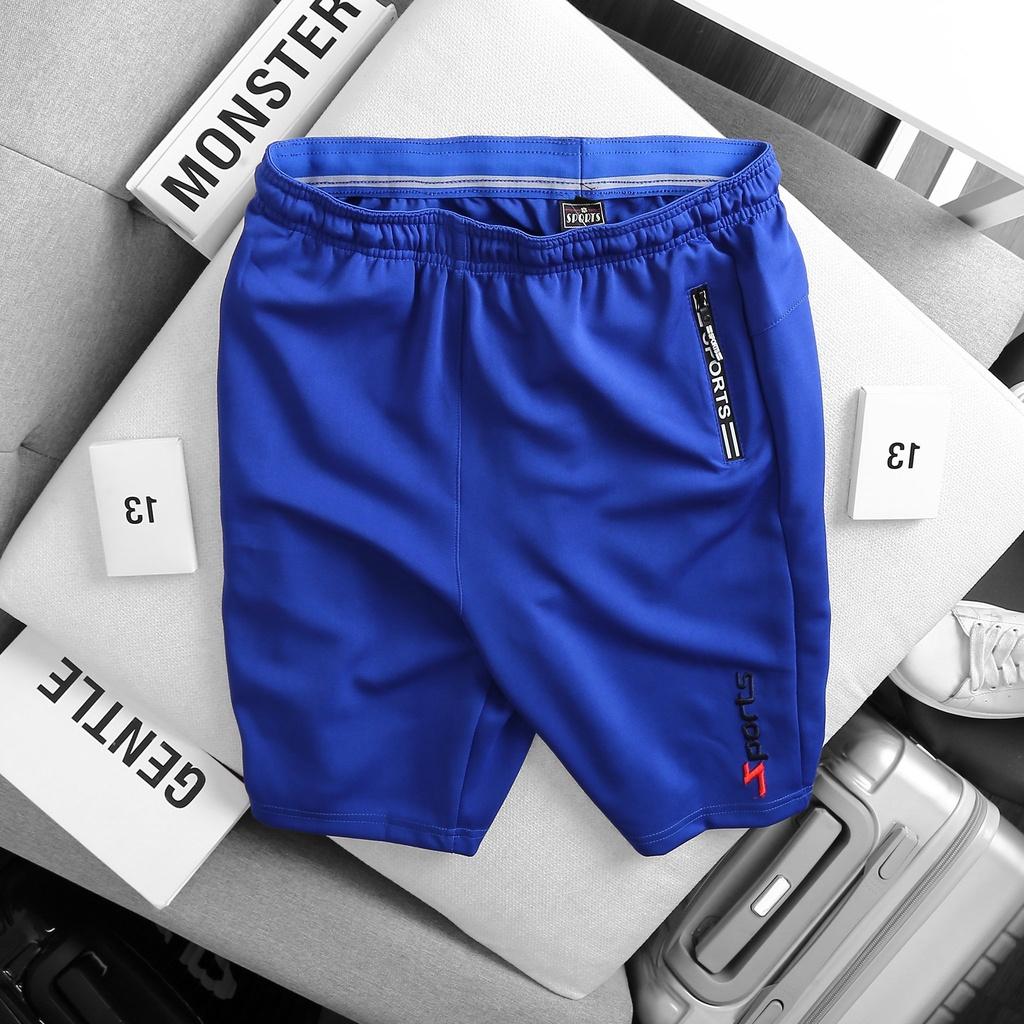 [P0094] Quần thể thao Sport chất liệu thun lạnh co giãn 4 chiều (HÀNG XUẤT KHẨU) - Xanh đen