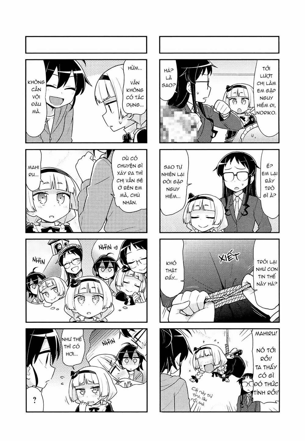 majyo to houki to kurobuchi megane chapter 42 7