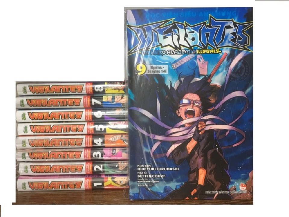 Sách - Học viên siêu anh hùng Vigilantes