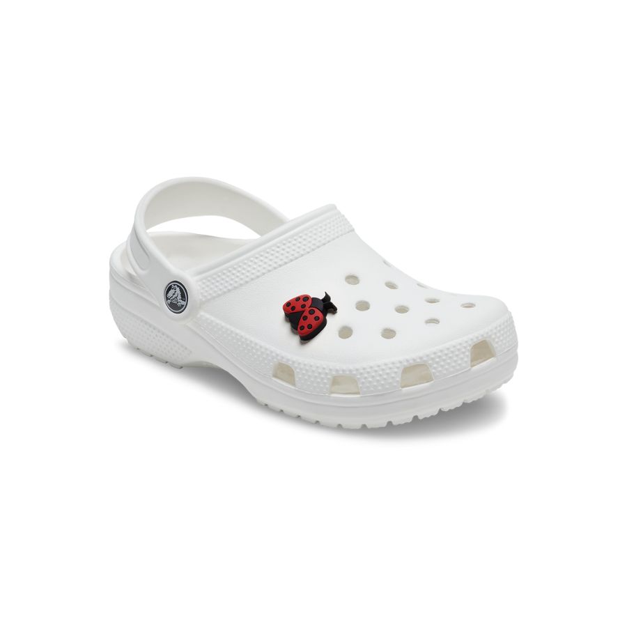 Sticker nhựa jibbitz unisex Crocs Lil Ladybug