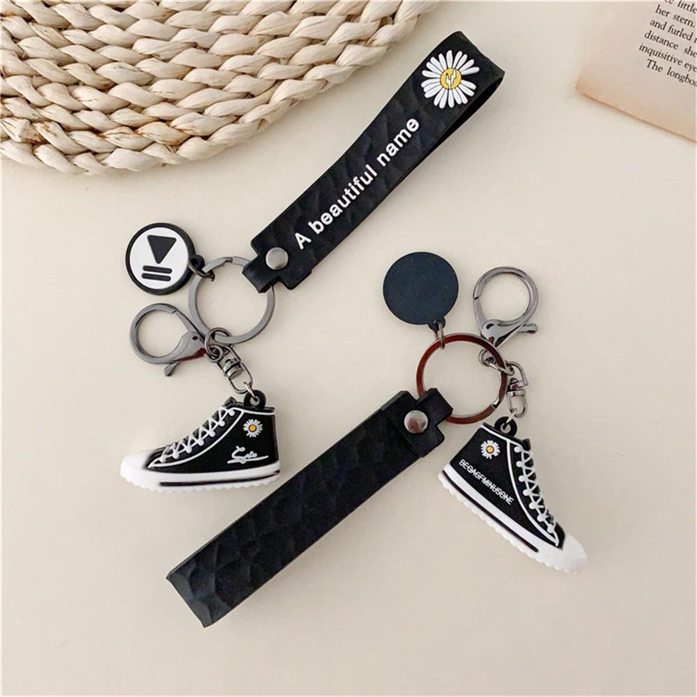 MÓC KHÓA GIÀY HOA CÚC-Móc Khóa Hình Hoa Cúc/Đôi Giày Xinh Xắn-Móc chìa khóa gắn hình giày xinh xắn chất lượng cao
