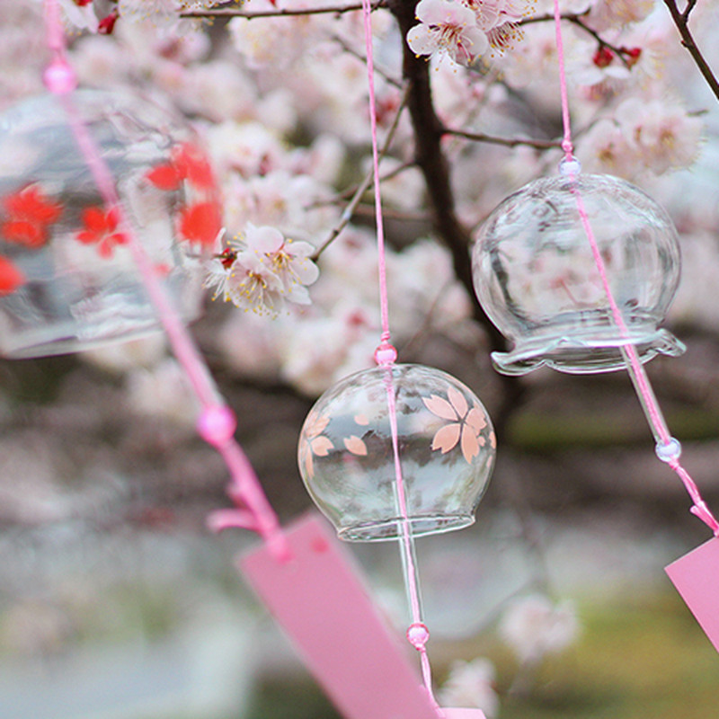 Chuông gió nhật bản Furin MS01 - Màu hồng