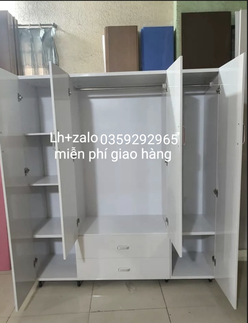 Tủ nhựa đài Loan 4 cánh