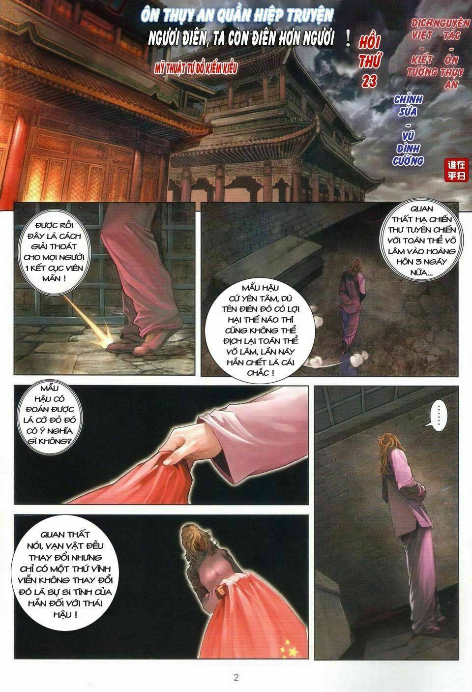 ôn thuỵ an quần hiệp truyện chapter 23 2