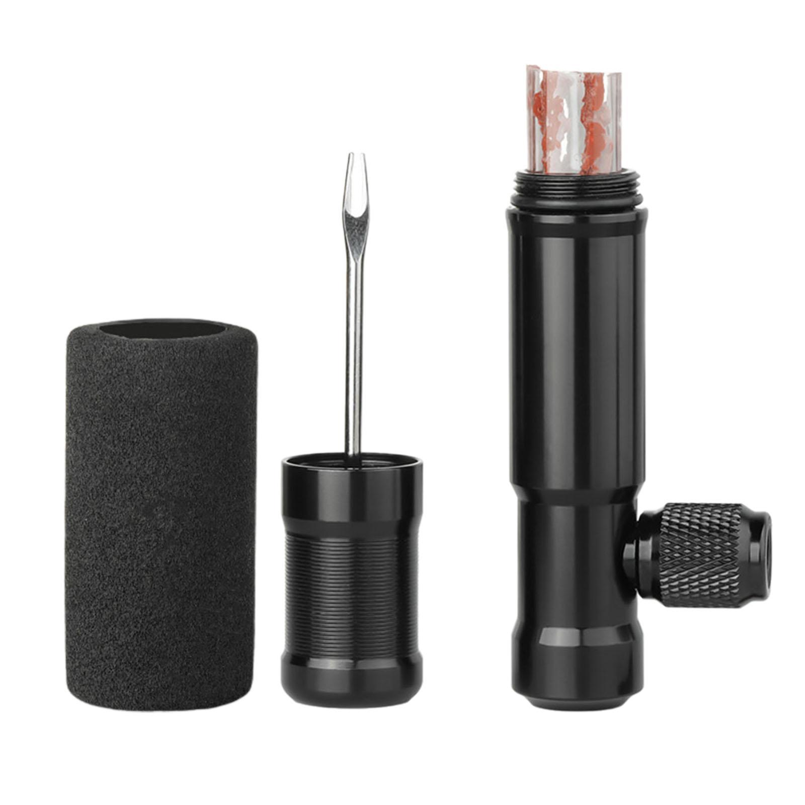 Tubeless Bike Tire Puncture Repair Tool Kit Plugger Tool with