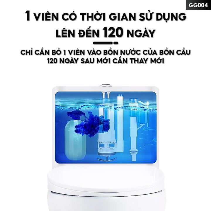 Viên Thả Bồn Cầu Làm Sạch Sâu Tiện Lợi 200g Lên Đến 120 Ngày Thời Gian Sử Dụng GG004