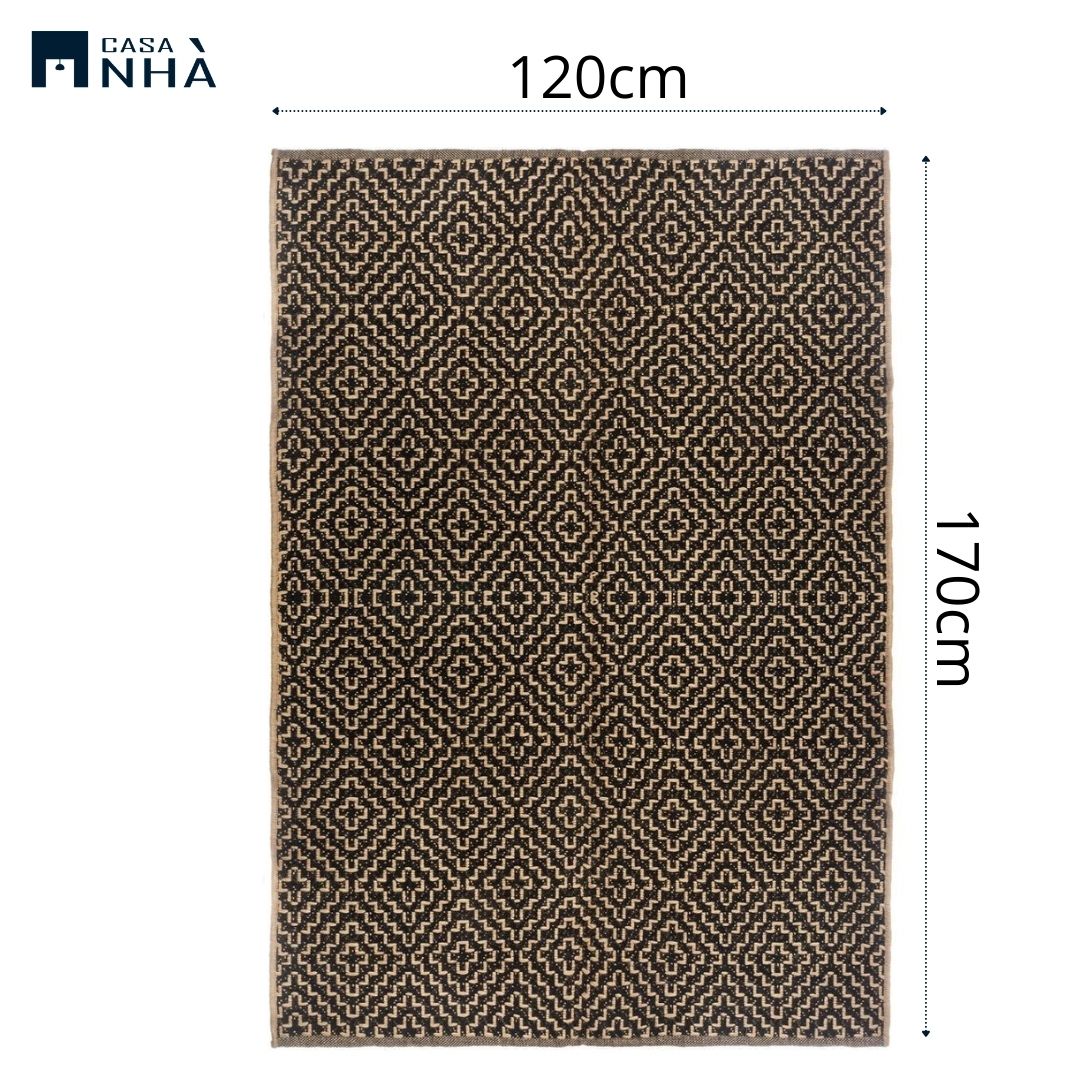 Thảm cotton trang trí nhà cửa COT CARPET 170x120cm