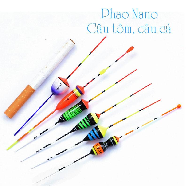 Phao câu tôm, câu cá nano, đủ siaze nhiều màu sắc, có đủ thông số mã PT