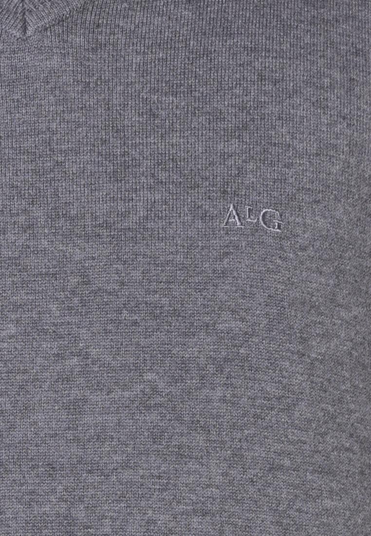 Áo len gile Aligro màu ghi đậm ALENGL011