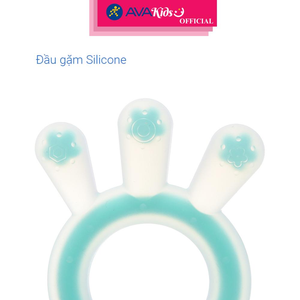 Gặm nướu Galena hình bàn tay GA-TH02 (từ 5 tháng) - Màu xanh - Hàng Chính Hãng