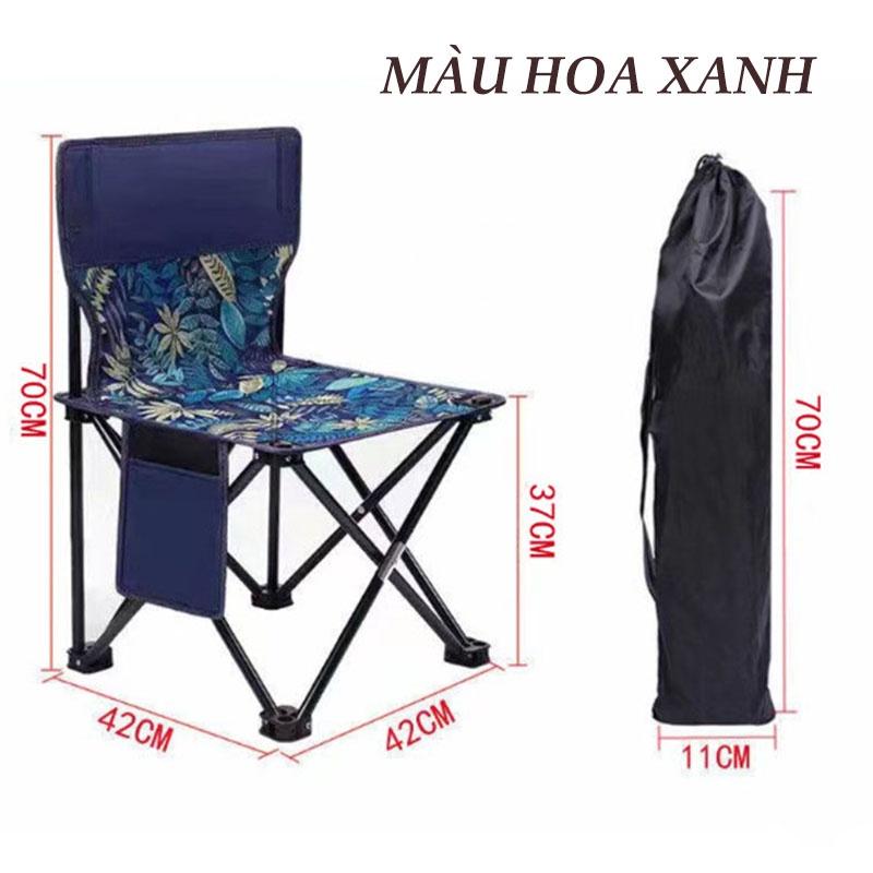 Ghế cắm trại, ghế dã ngoại, ghế xếp du lịch gấp gọn cao cấp (hàng cao cấp) WHOTMAN đi câu cá, đi phượt