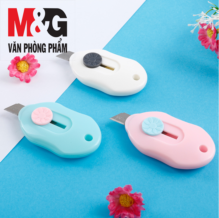 Dao Rọc Giấy Mini M&amp;G ASS91409 - ASS91361 - ASS91410 ( GIAO NGẪU NHIÊN TRONG 3 LOẠI, HÀNG MẤT BAO BÌ )