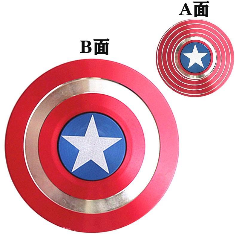 Đồ Chơi Con Quay Cao Cấp Fidget Spinner Captain America ( Đội Trưởng Mỹ ) Cực Chất