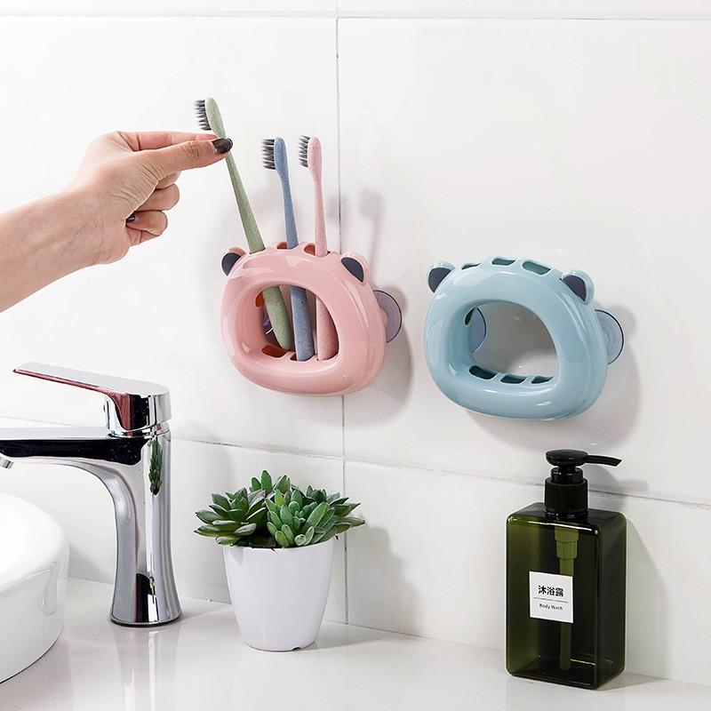 Giá Treo Bàn Chải 3 In 1 Kiểu Tròn
