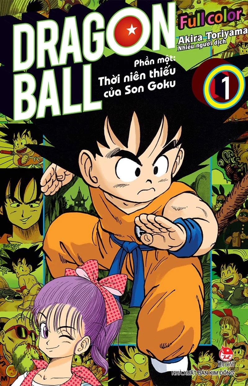 Sách - DRAGON BALL full color - Phần một: Thời niên thiếu của Son Goku