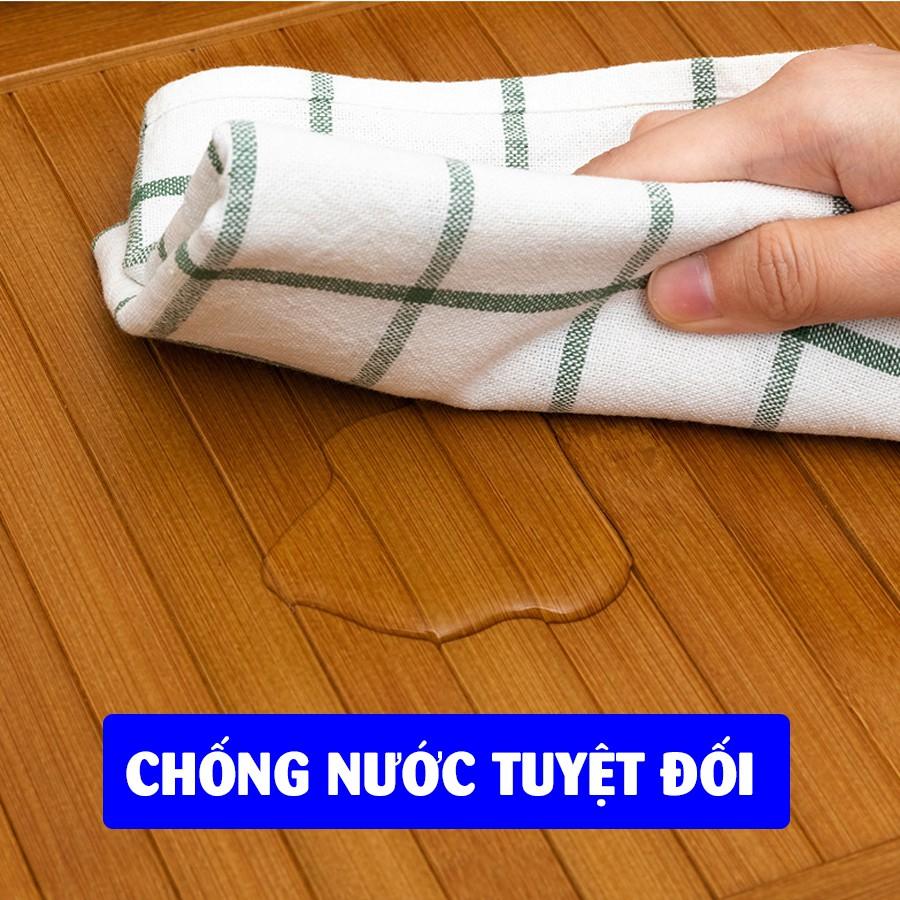 Tủ để giày dép gỗ tre tự nhiên Vango V11 hiện đại, sang trọng, sơn phủ bóng chống nước, chống mối mọt cao cấp