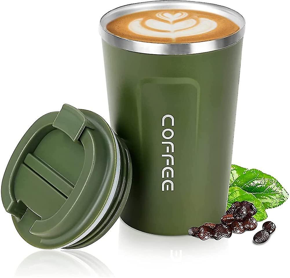 Cốc du lịch 510ml, Cốc cà phê cách nhiệt có nắp chống rò rỉ Cốc cà phê tái sử dụng