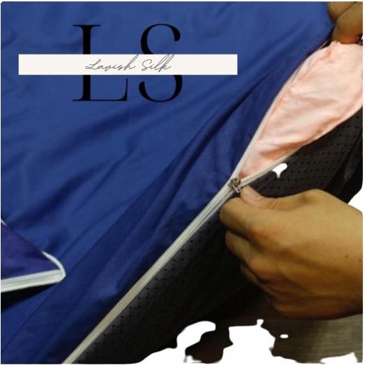Áo Bọc Nệm Áo Bọc Topper 1m và 1m2 Phi Lụa Cao Cấp Lavish Silk hàng loại 1 mát lạnh không nối vải