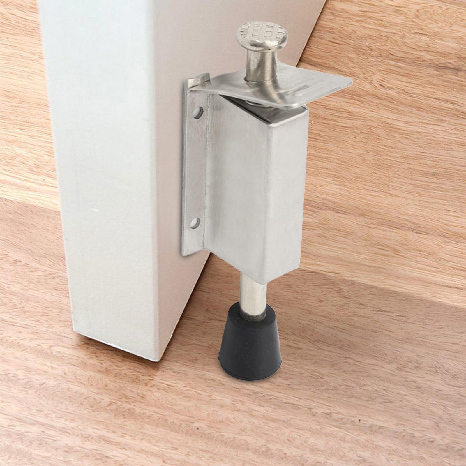 Door Stopper Doorstop Door Stop Telescopic Retractable Door Holder Floor Doorstop for Outdoor Apartment Commercial Household