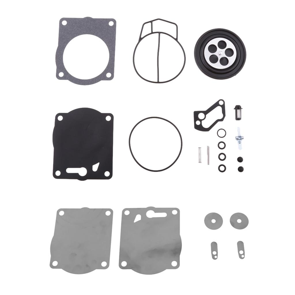 MagiDeal 2x Dual Motorcycle Carburetor Rebuild Kit for Sea Doo 951 XP GSX GTX RX
