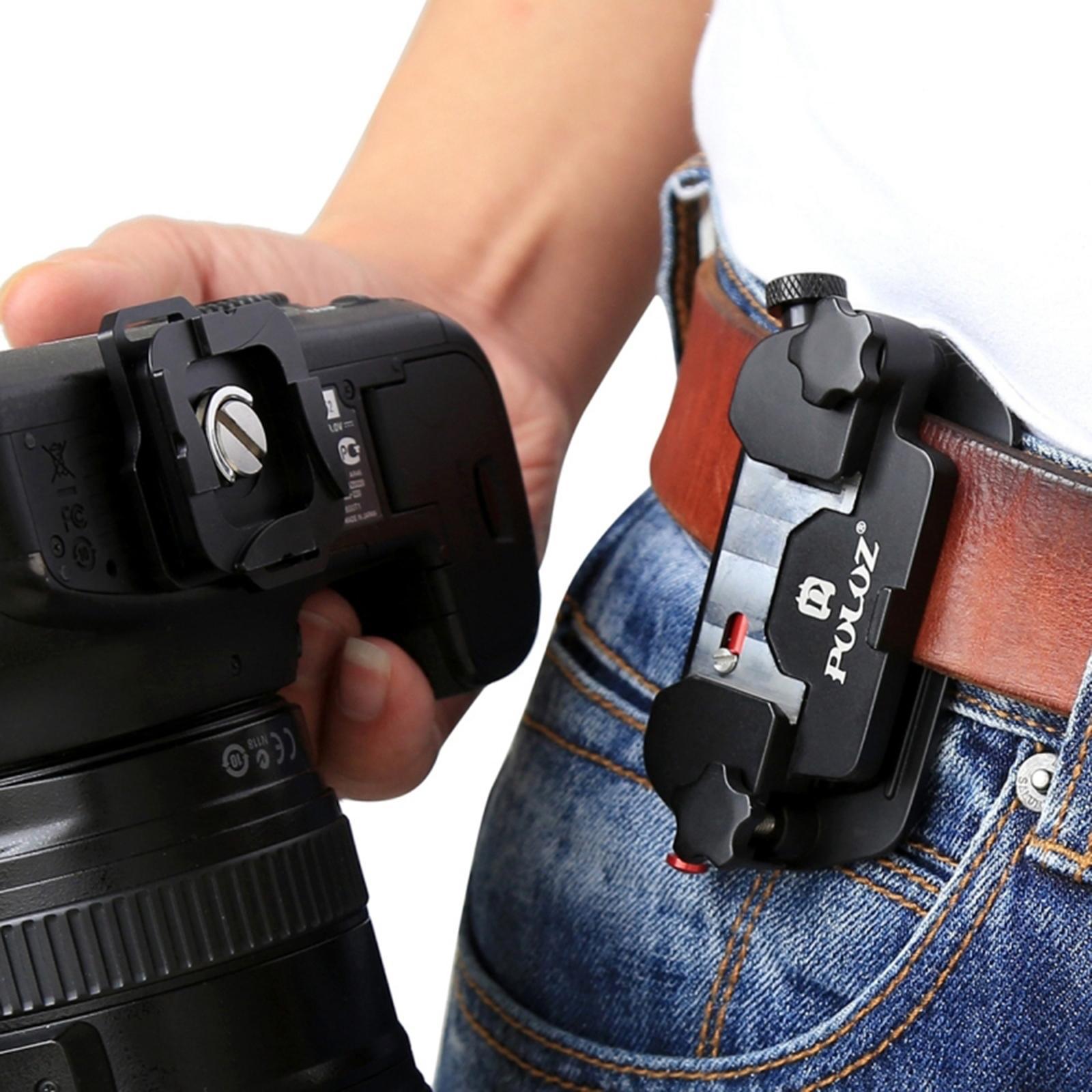 Quick Release Camera Clip  & 1/4 Screws for DSLR   Accessories