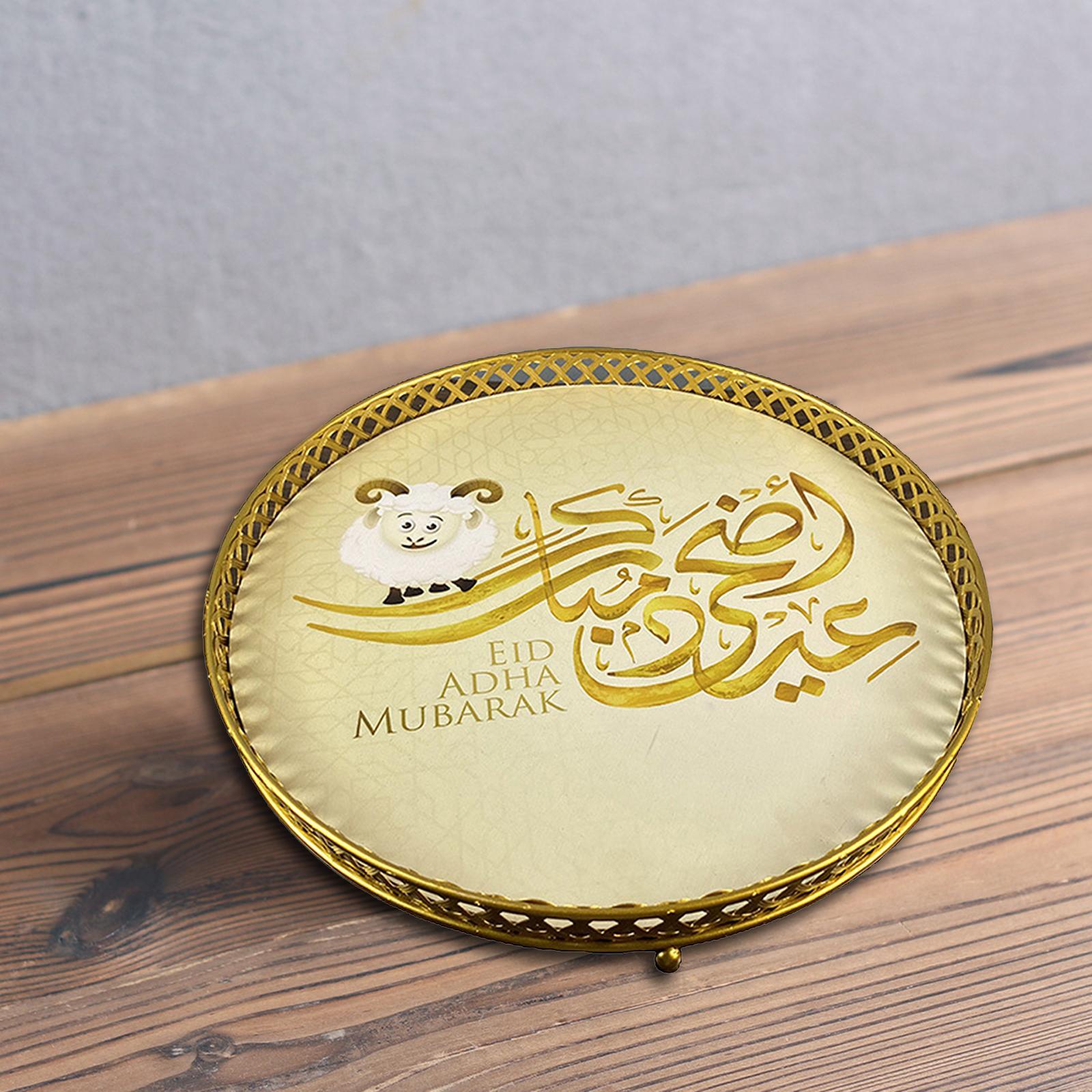 Ramadan Serving Tray Snack Food Tray Countertop Organizer Container