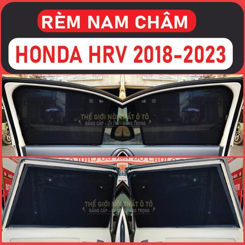 Rèm che nắng nam châm Xe Honda Hrv Bộ 4 tấm chắn nắng chuẩn form xe, nam châm hút mạnh