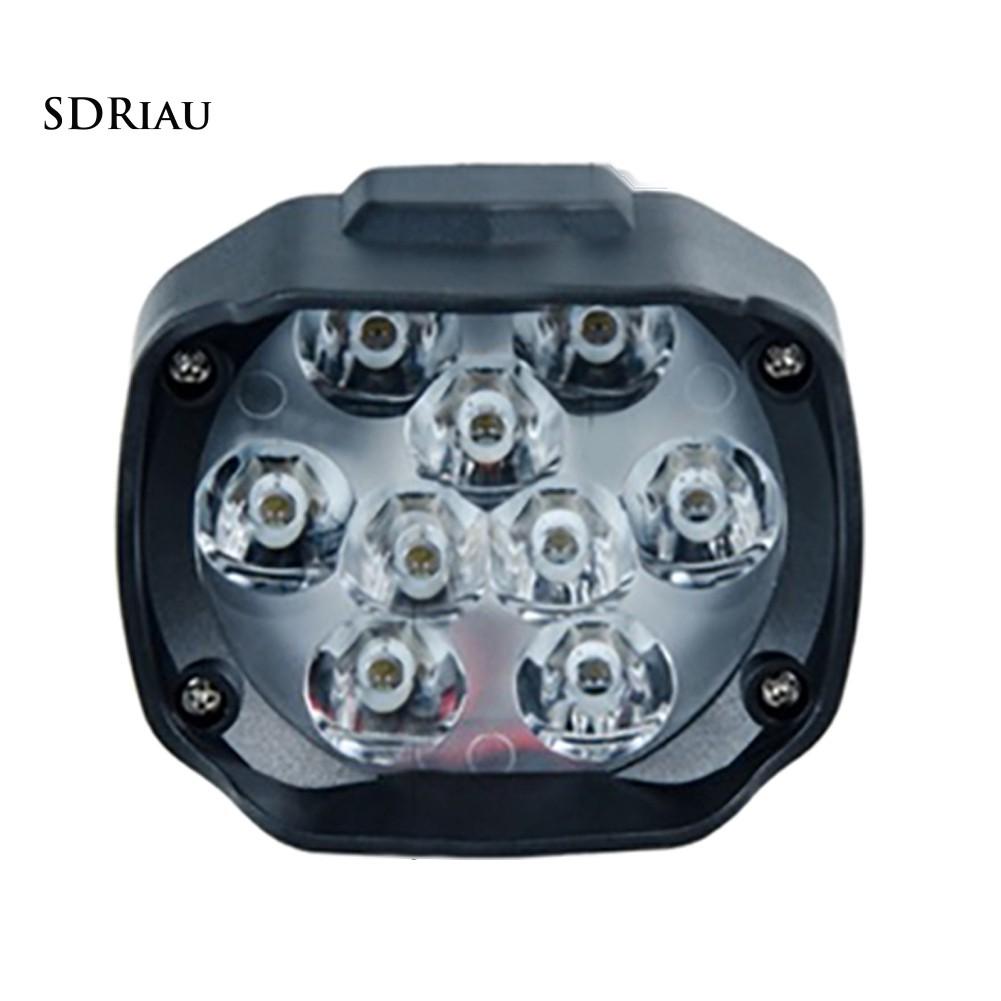 Đèn Pha Led 9/18 Bóng 3 Chế Độ Đeo Đầu