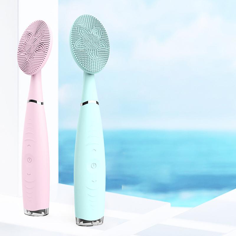 Làm Sạch Da Mặt Bàn Chải Chống Nước Rung Sạc Dụng Cụ Cắm Bàn Chải Rửa Mặt Bàn Chải Sạch Sâu Tẩy Tế Bào Chết Nhẹ Nhàng