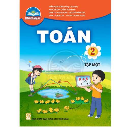 Combo 4 Cuốn Toán Lớp 2 SGK+SBT (Chân trời sáng tạo)