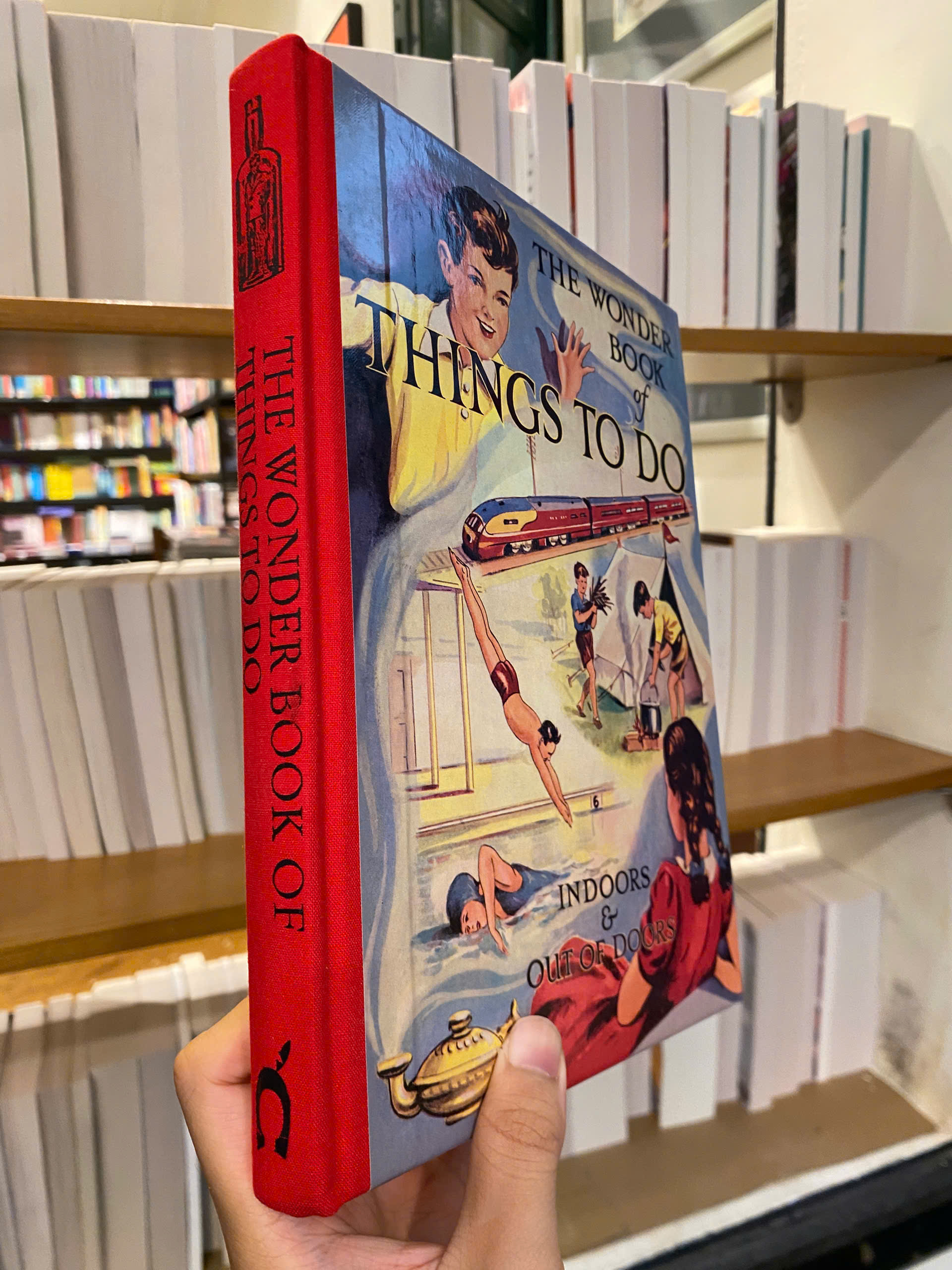 Sách - The Wonder Book of Things to Do: Indoors and Out of Doors | Ngoại văn Bìa cứng Nhập khẩu