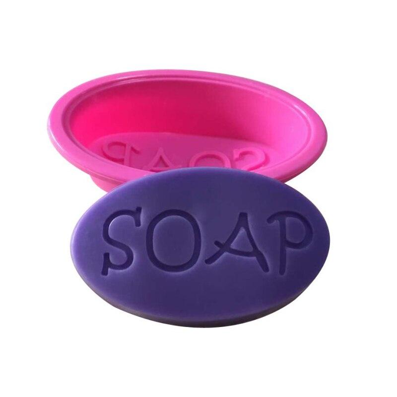 One Piece Multifunctional Soap Molds for Soap Making Silicone Soap Mold DIY Round Square Handmade Soap Silicone Mold