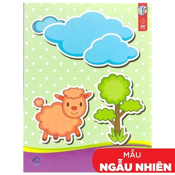 Combo 5 Tập Học Sinh 4 Ô Ly 100 Trang ĐL 80g/m2 - FAHASA (Mẫu Màu Giao Ngẫu Nhiên)