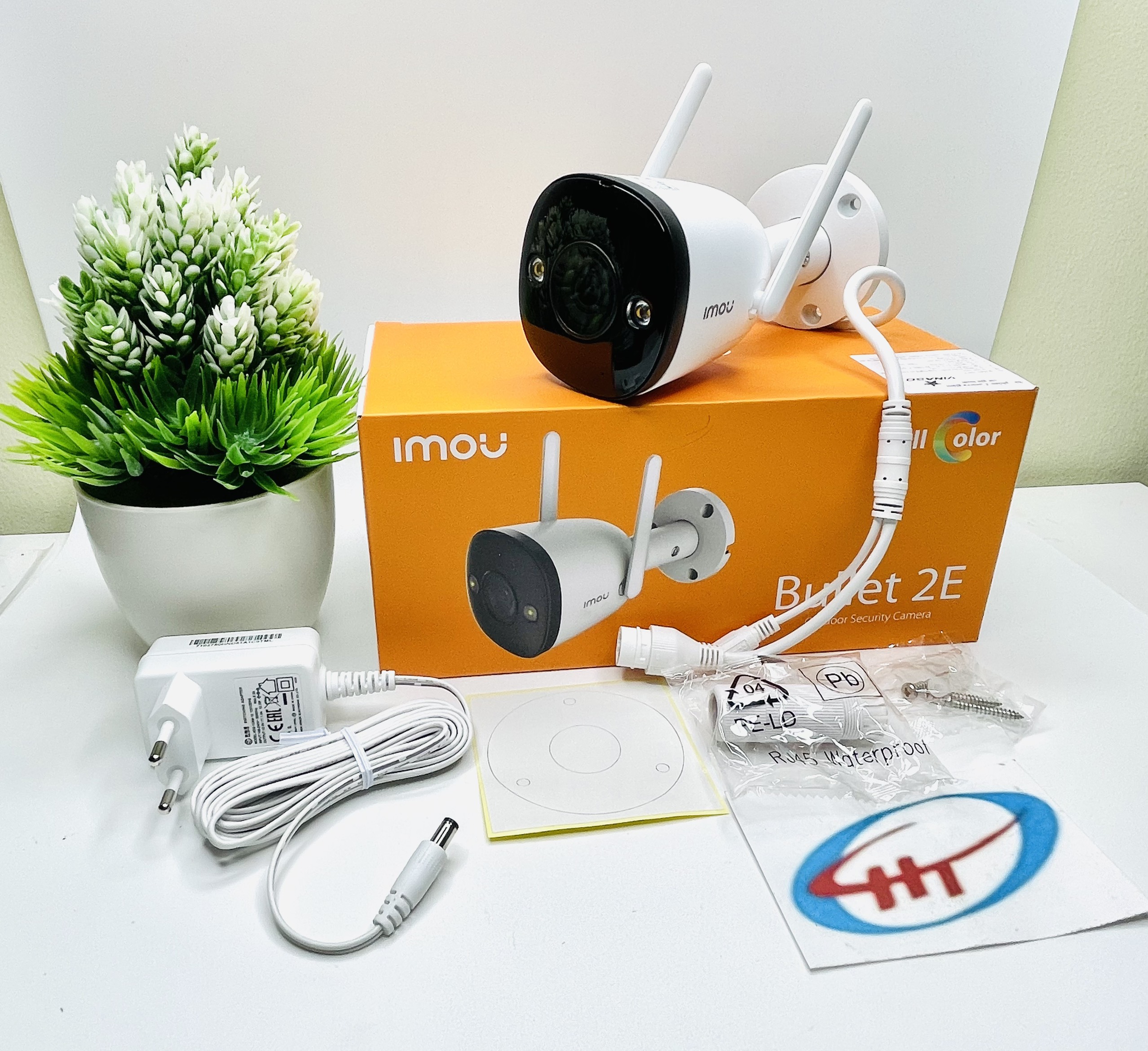 Camera IP 2MPX Wifi Ngoài Trời Imou F22FP Bullet 2E Full HD 1080P CÓ MÀU BAN ĐÊM, KÈM THẺ NHỚ 32G - Hàng Chính Hãng