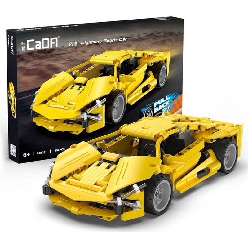 Đồ Chơi Lắp Ráp Xe Thể Thao Lightning Sports Car - CaDA C52021W