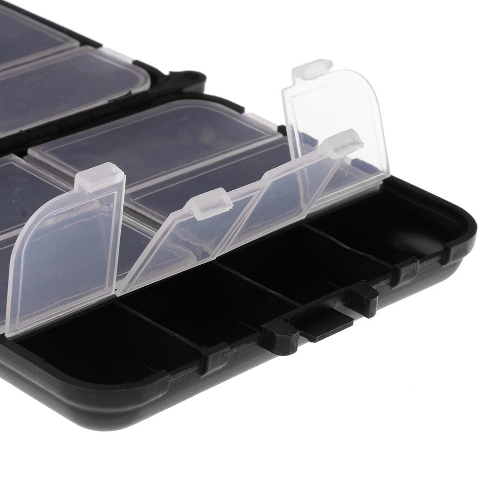 Fishing Storage Box Fishing Lure Box Bait Container Worm Case Tackle Tool
