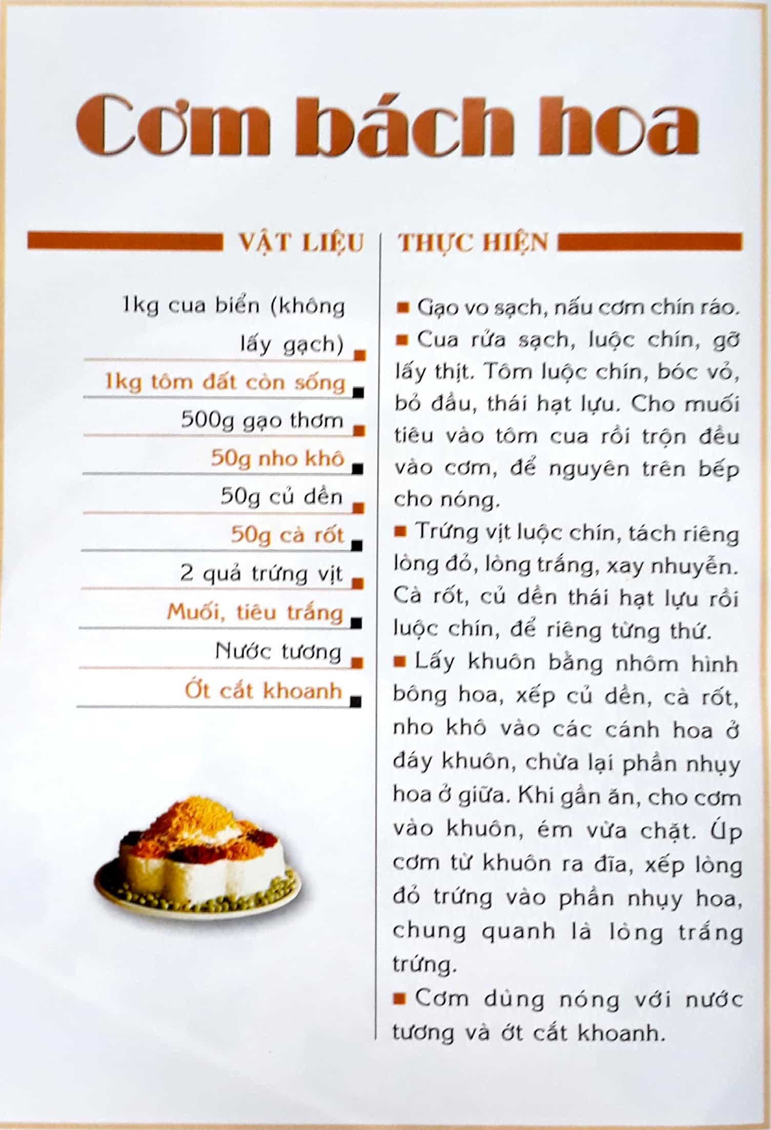 Sách Các Món Cơm, Xôi Và Bánh Mặn