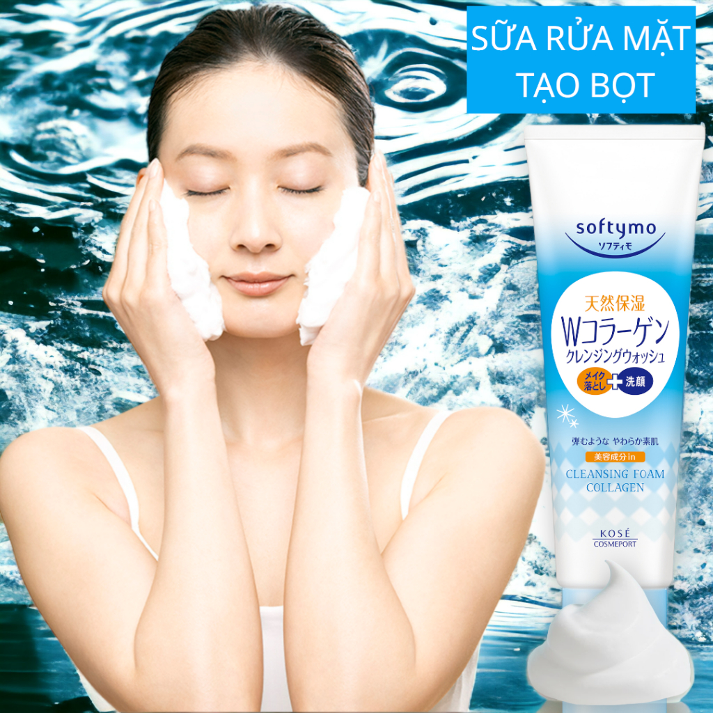 Sữa Rửa Mặt Tẩy Trang Tạo Bọt Kosé Softymo Cleansing Foam - 03759